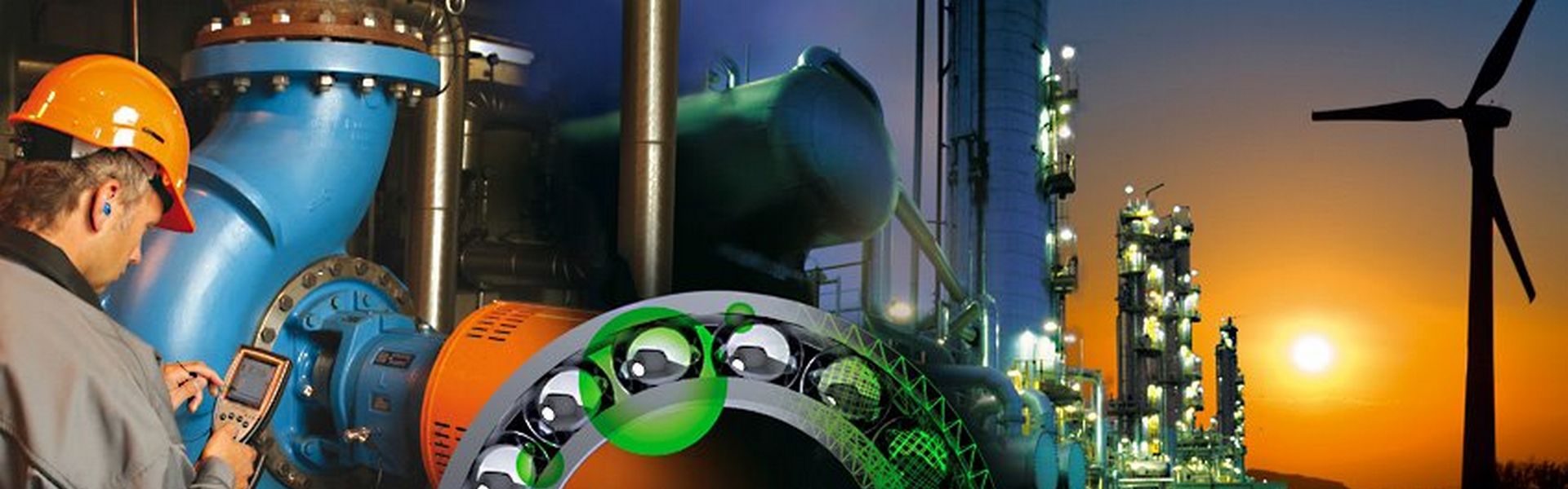 Inspection roulements ondes de choc fiabilité graissage